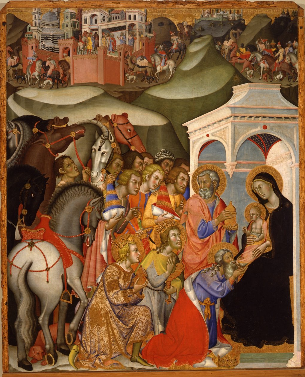 Adorazione dei re da Bartolo di Fredi