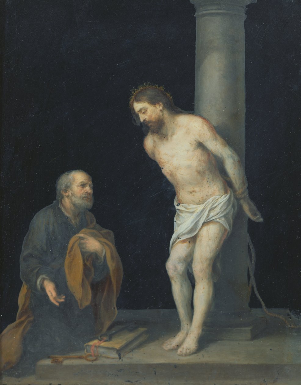 Cristo alla Colonna da Bartolomé Esteban Murillo