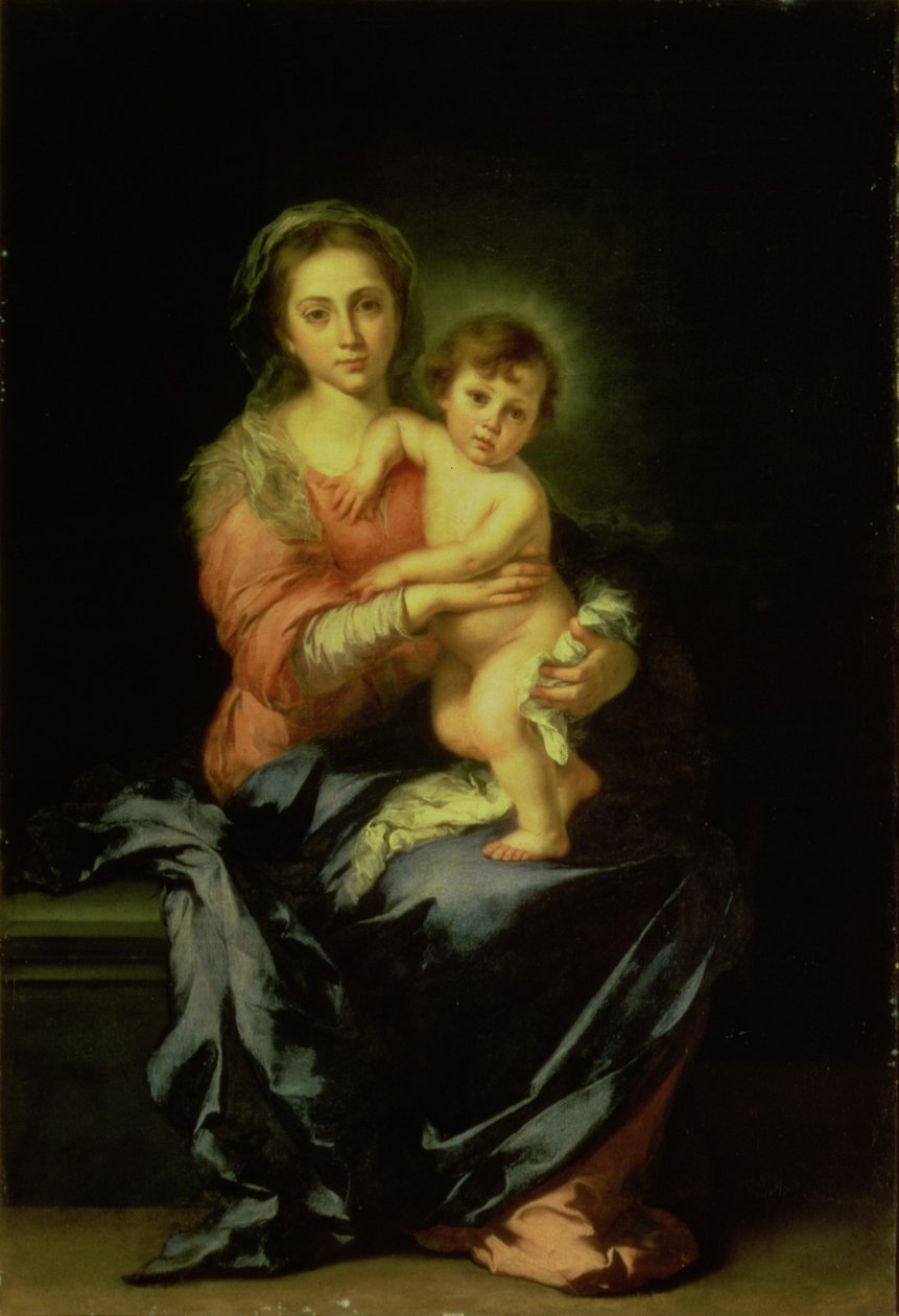 Madonna col Bambino, dopo il 1638 da Bartolomé Esteban Murillo