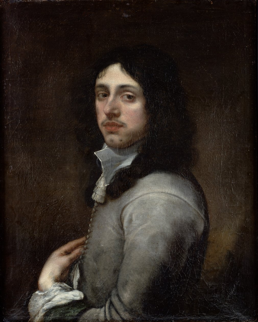 Ritratto di un giovane vestito di grigio da Bartolomé Esteban Murillo