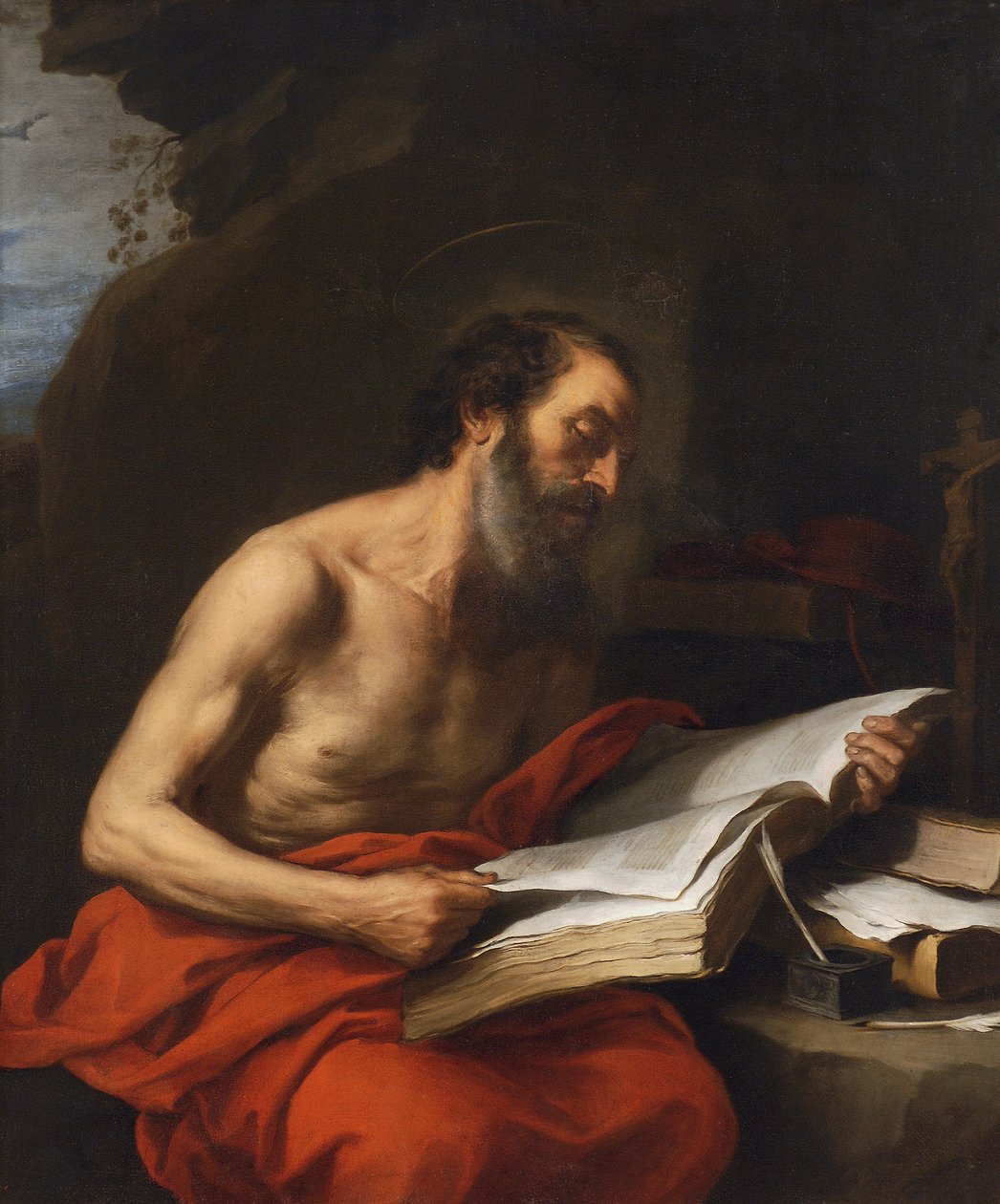 San Girolamo che legge da Bartolomé Esteban Murillo