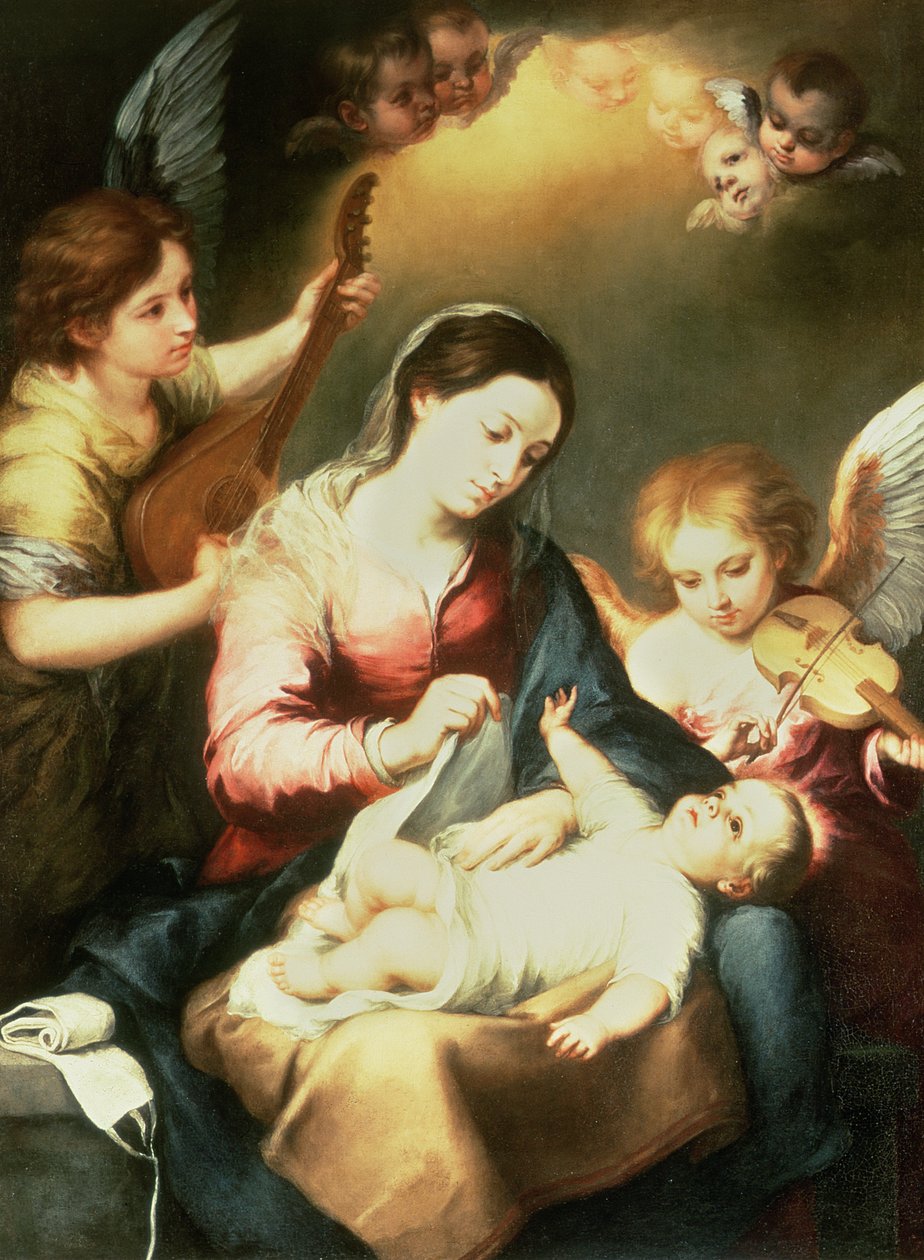 Vergine dei Panni da Bartolomé Esteban Murillo