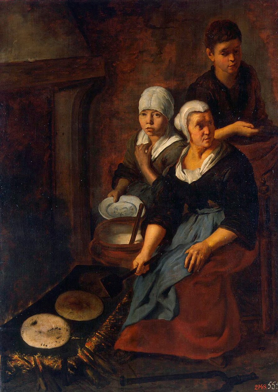 Cottura di focacce da Bartolomé Esteban Murillo
