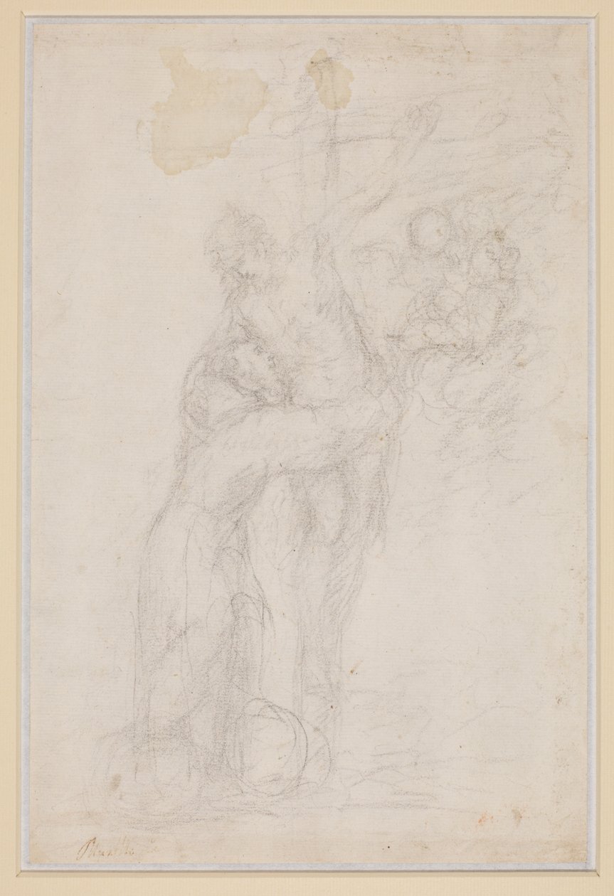 San Francesco abbraccia Cristo crocifisso da Bartolomé Esteban Murillo