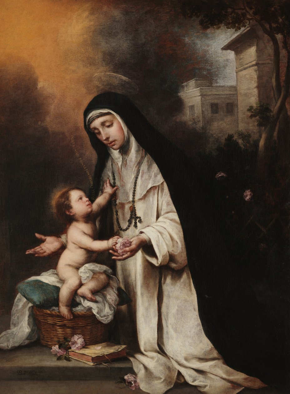 Santa Rosa de Lima da Bartolomé Esteban Murillo