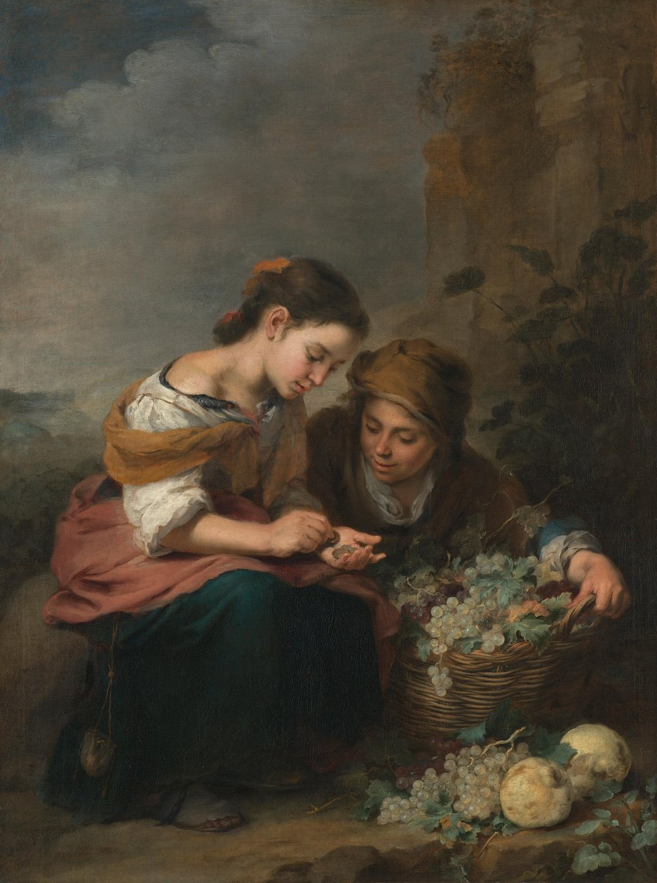 La piccola venditrice di frutta da Bartolomé Esteban Murillo