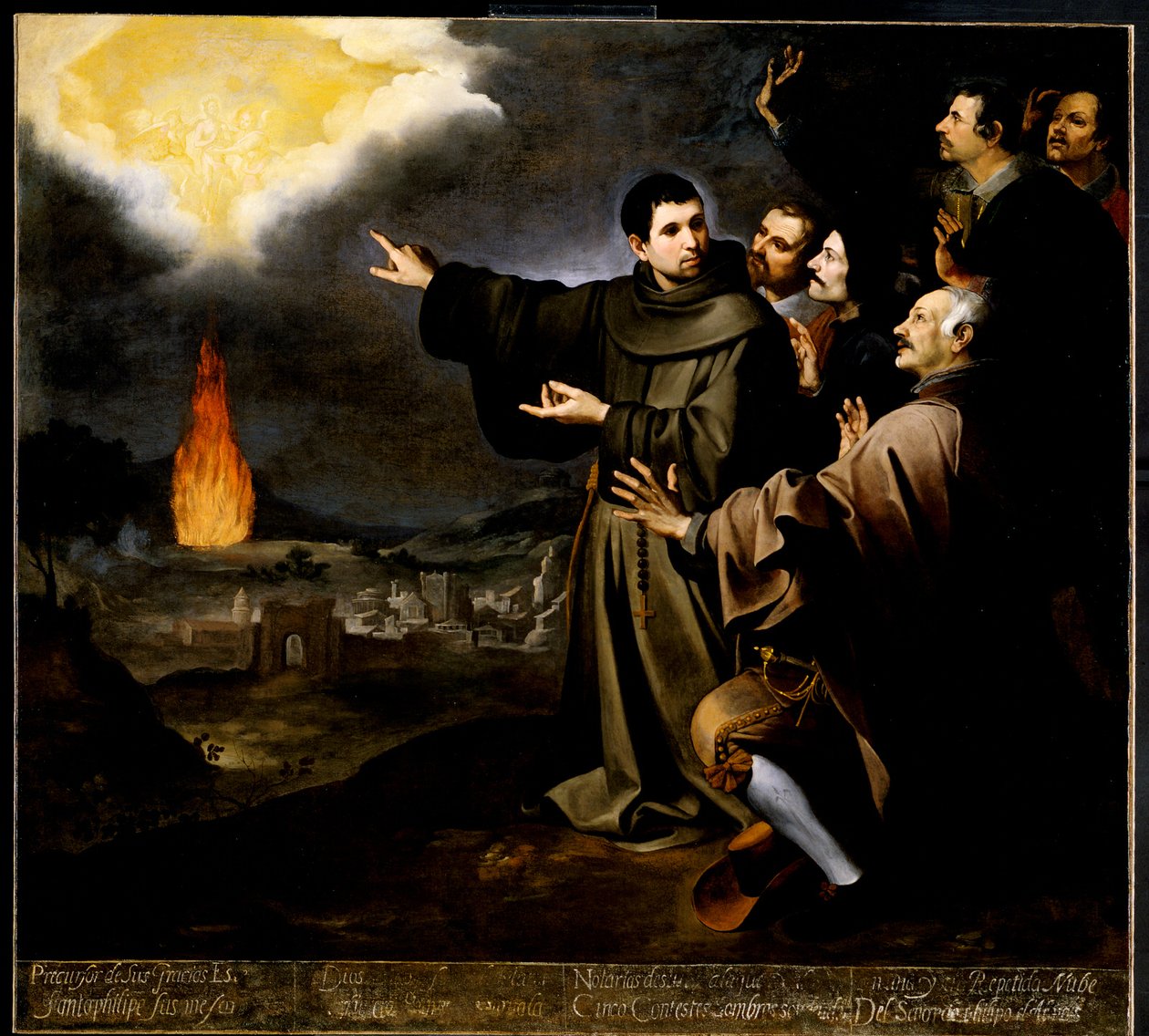 Visione di frate Julián di Alcalá dell