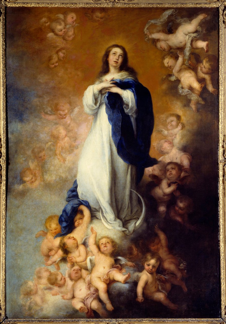 Immacolata concezione da Bartolomé Esteban Murillo