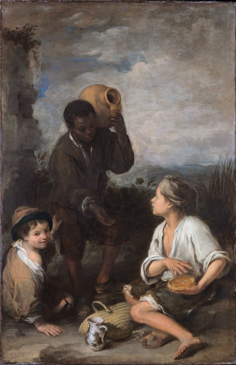 Tre ragazzi da Bartolomé Esteban Murillo
