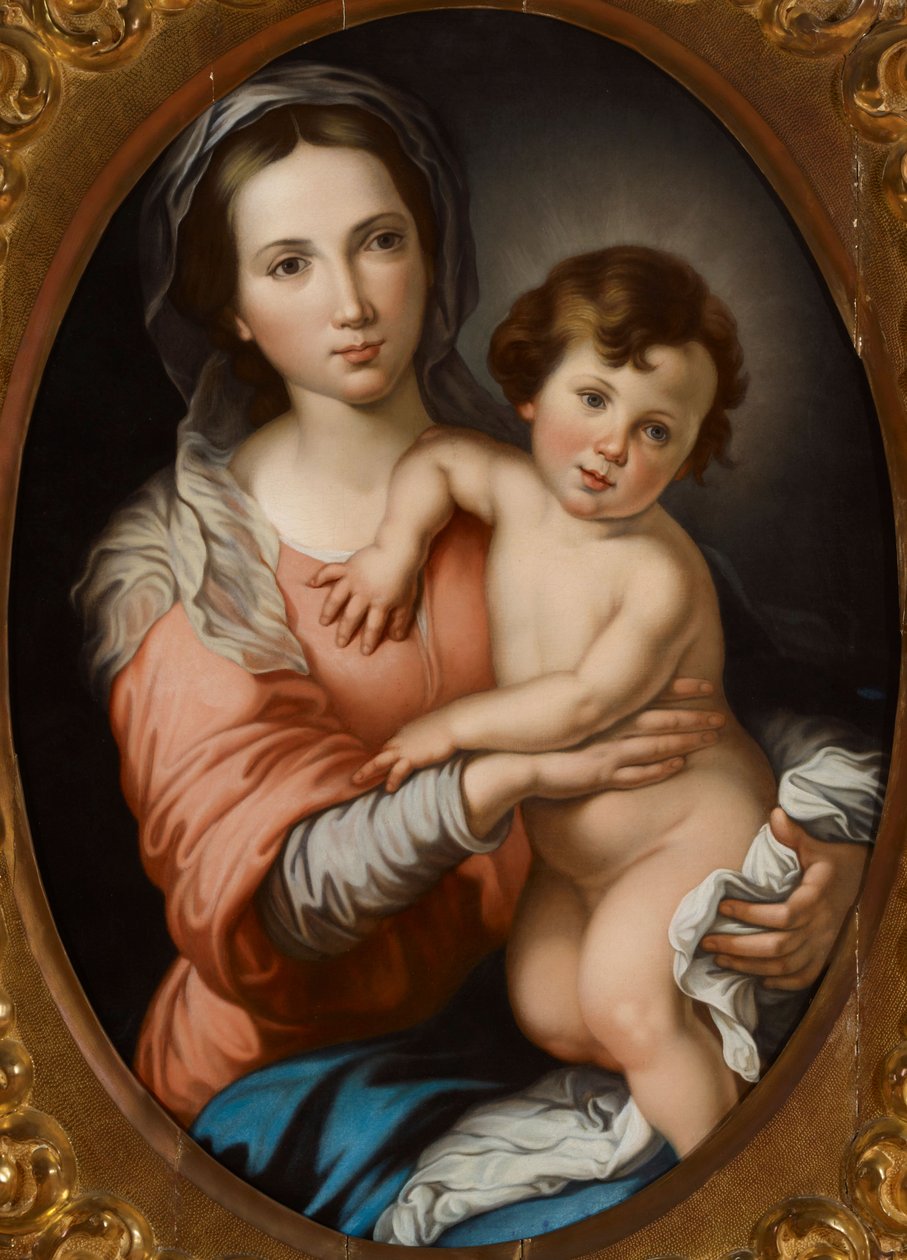 La Vergine con il Bambino da Bartolomé Esteban Murillo
