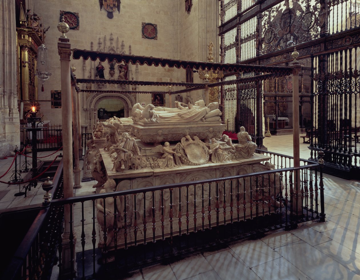 Tomba di Filippo il Bello (1478-1506) e Giovanna la Pazza (1479-1555) c.1519 da Bartolome Ordonez