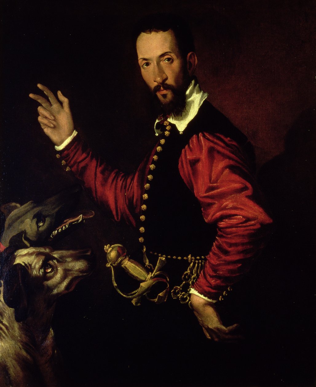 Ritratto di Guidubaldo II della Rovere, Duca di Urbino da Bartolomeo Passarotti