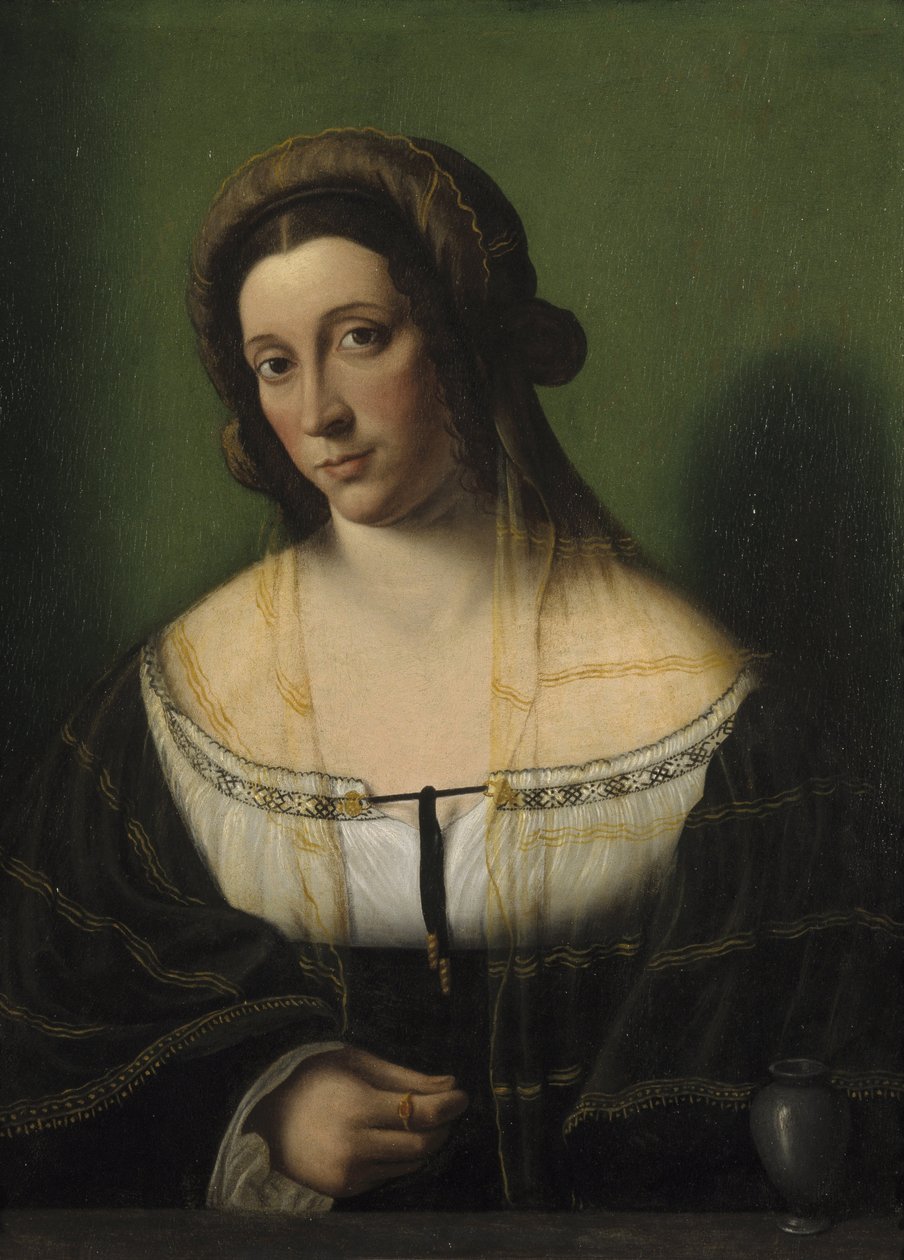 Ritratto di una signora come Maria Maddalena da Bartolomeo Veneto