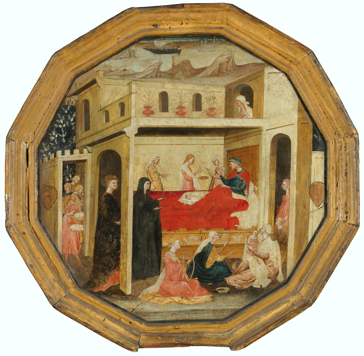 Desco da Parto (recto) da Bartolomeo di Fruosino