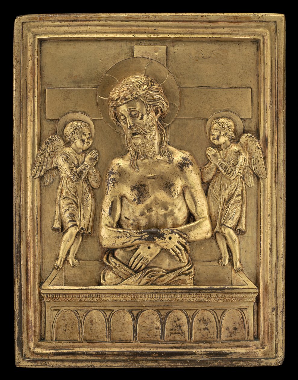 Il Cristo morto con due angeli da Bartolomeo Bellano