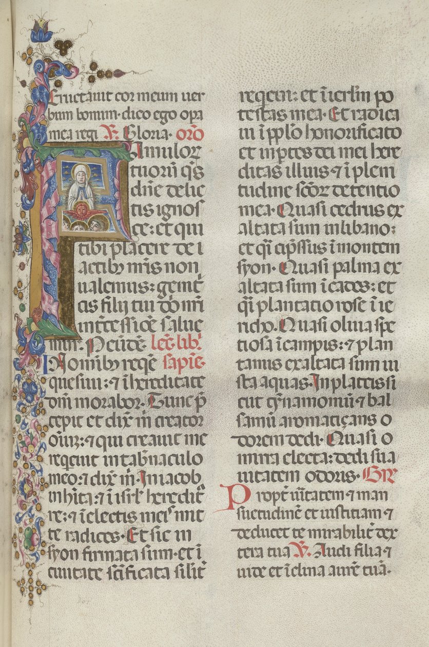 Missale: Fol. 306: Assunzione della Vergine da Bartolomeo Caporali