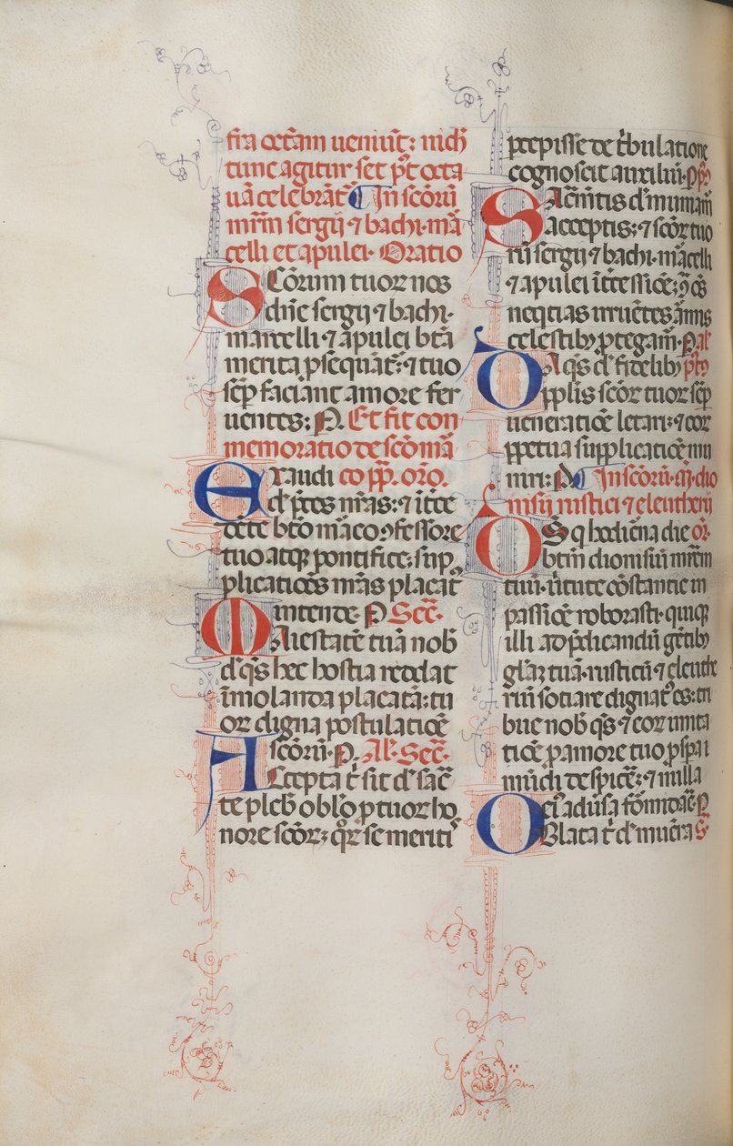 Missale: Fol. 319v: San Francesco e Messa completa di San Francesco, 1469 da Bartolomeo Caporali