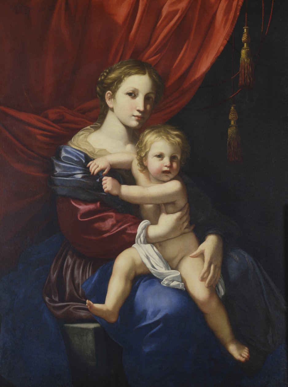 Madonna col Bambino da Bartolomeo Cavarozzi