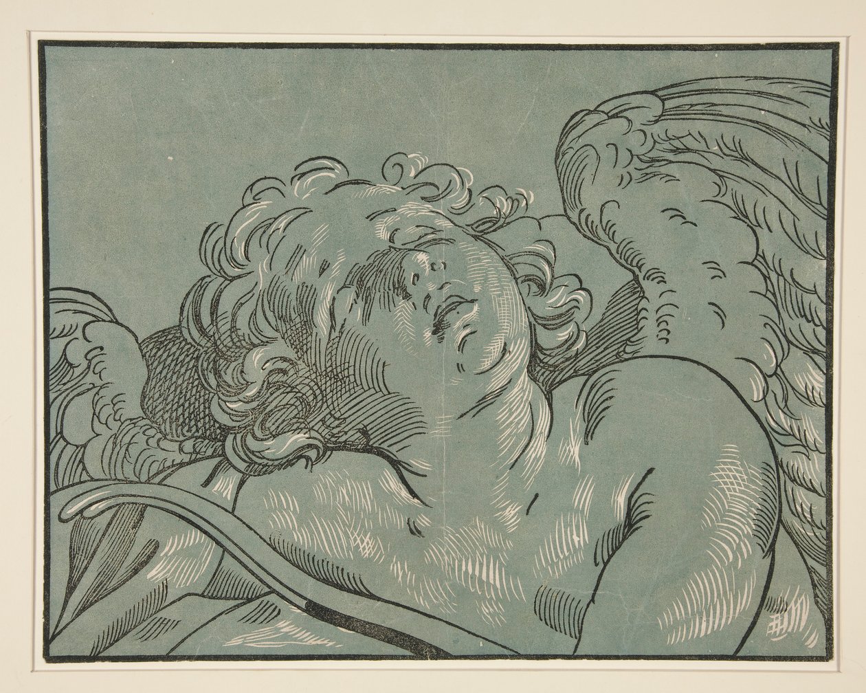 Cupido dormiente da Bartolomeo Coriolano
