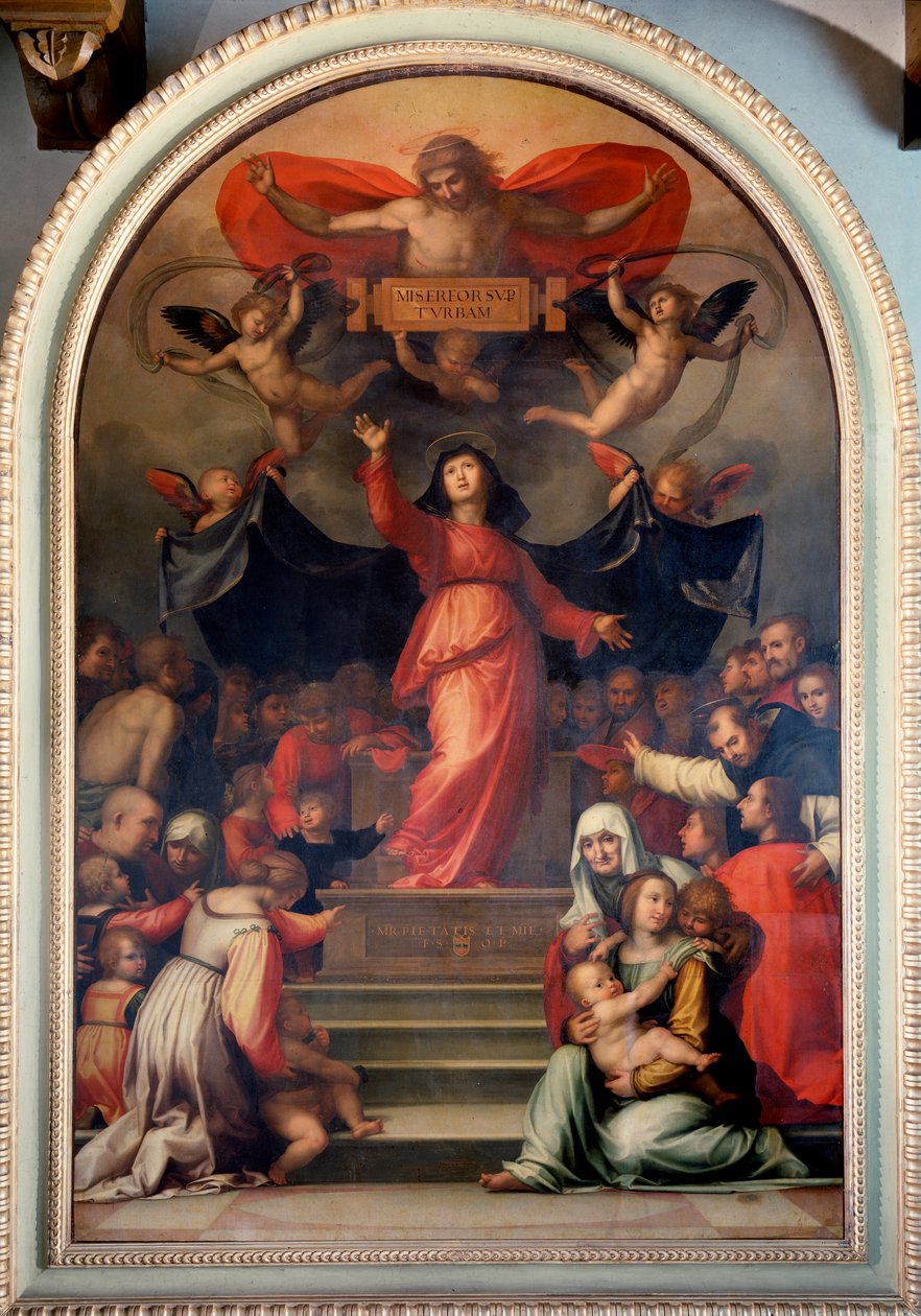 Vergine della Misericordia da Bartolomeo Fra