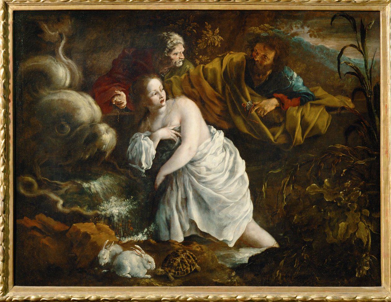 Susannah e gli anziani ... da Bartolomeo Guidobono