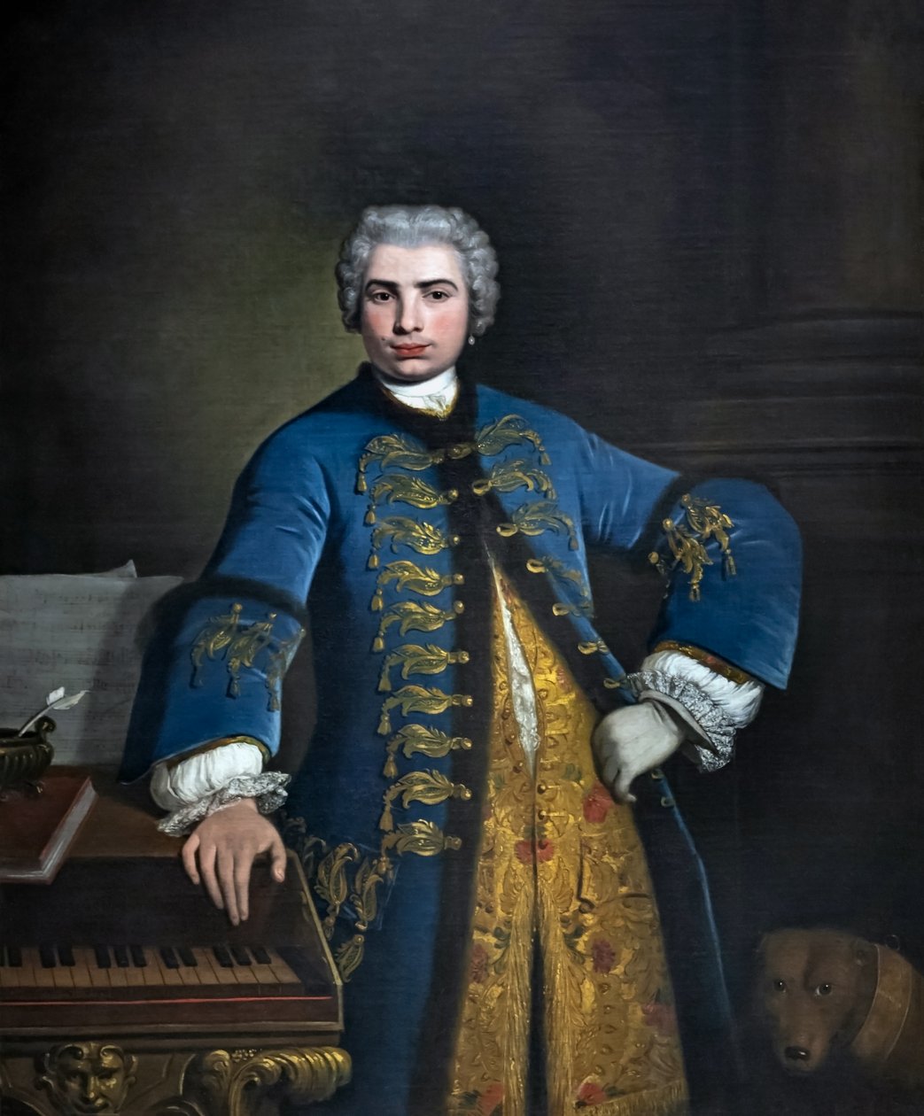 Ritratto di Farinelli da Bartolomeo Nazari