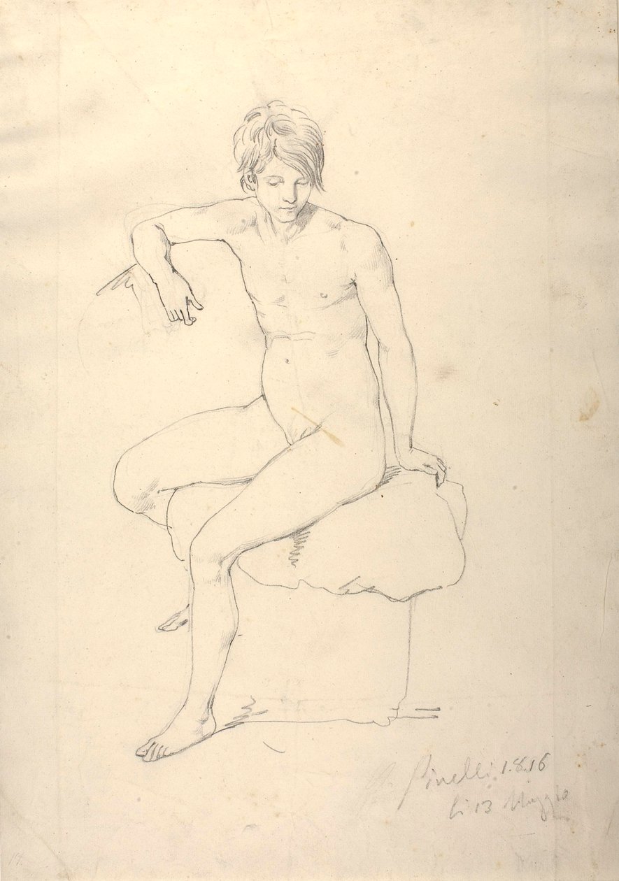 Modella da Bartolomeo Pinelli