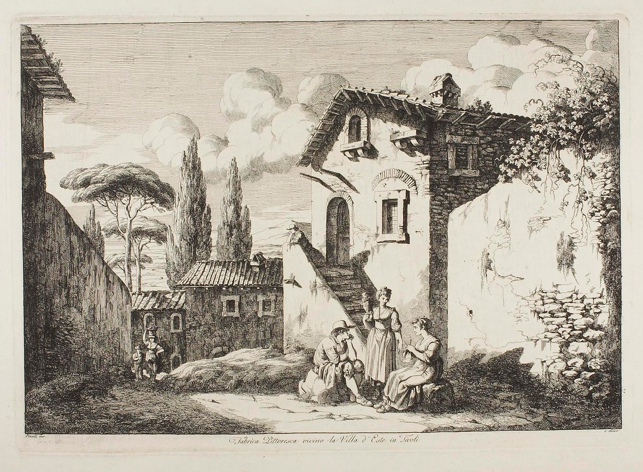 Edificio pittoresco nei pressi di Villa d