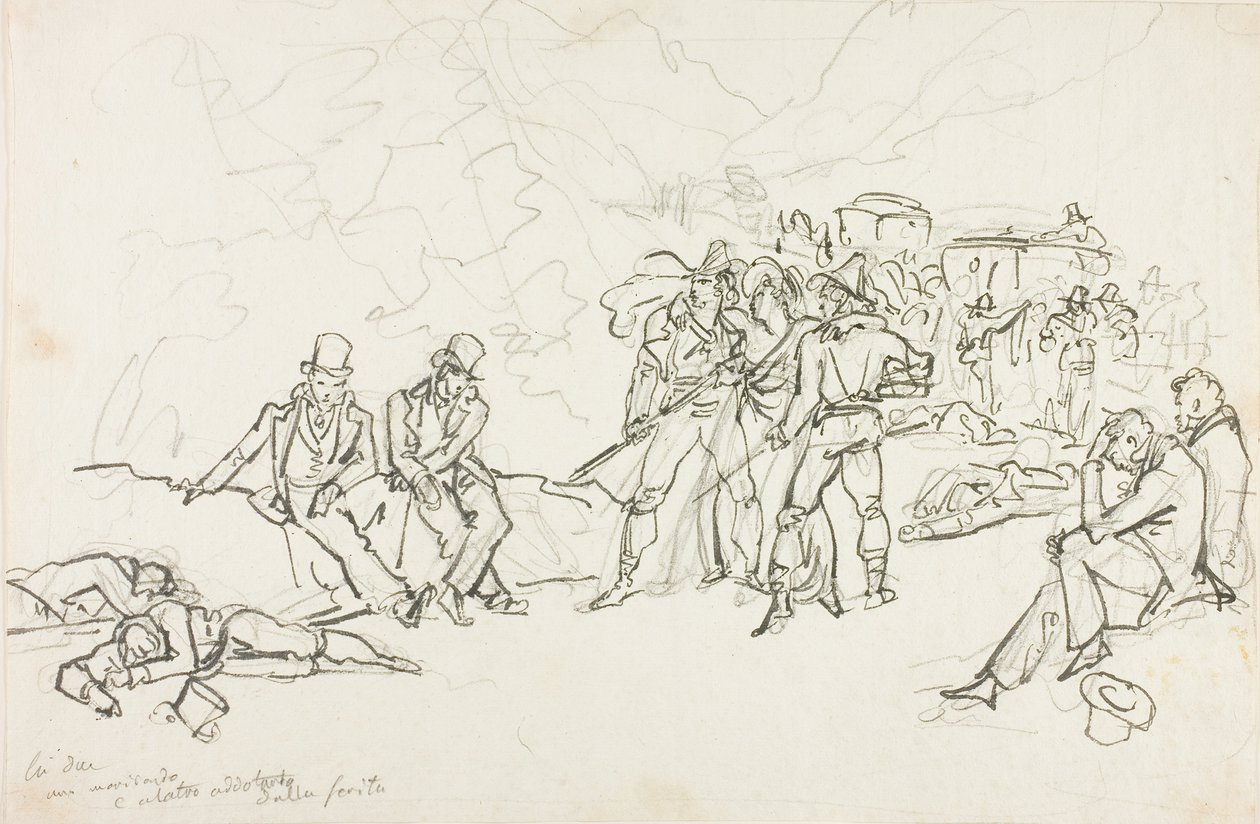 La rapina alla diligenza da Bartolomeo Pinelli