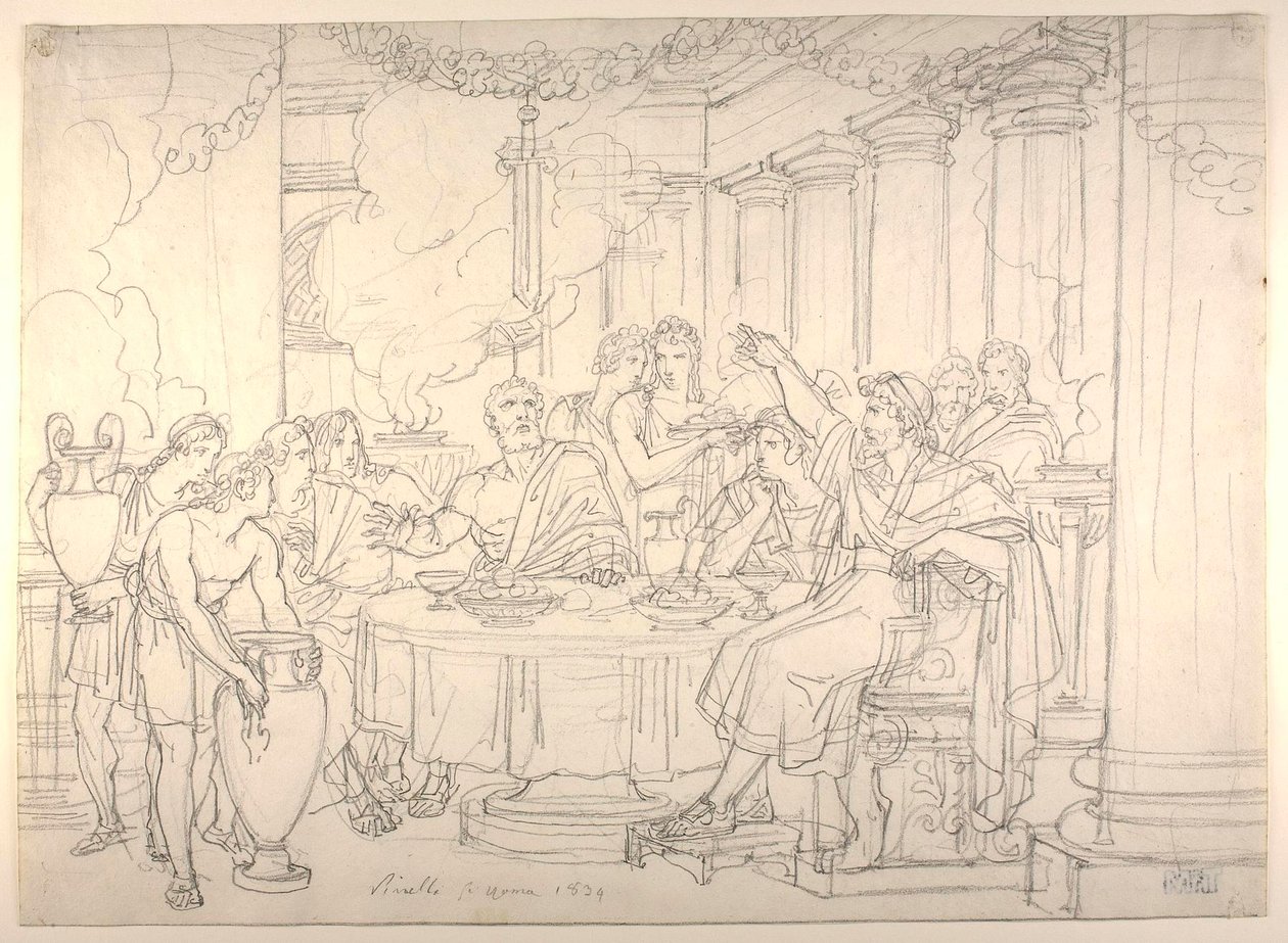 La spada di Damocle da Bartolomeo Pinelli