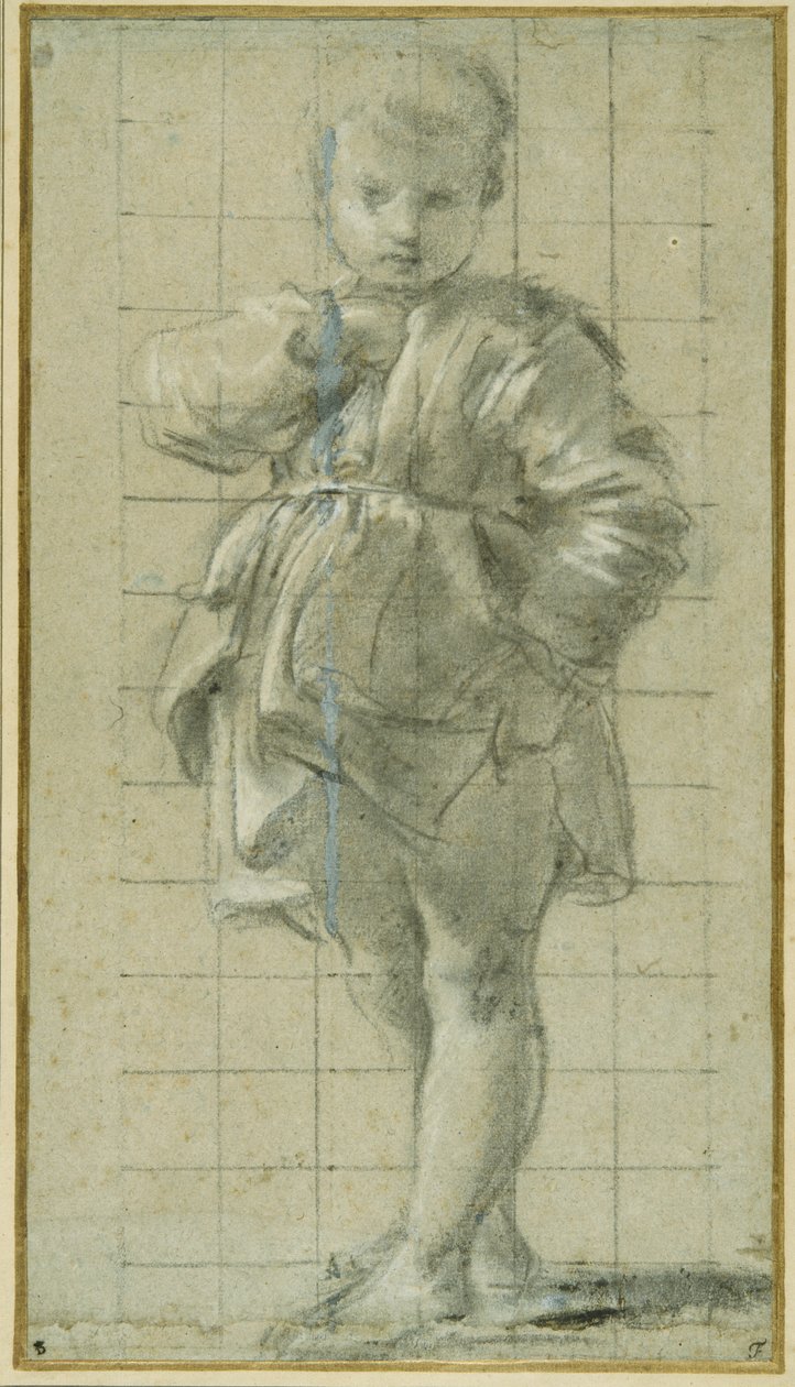 Un ragazzo in piedi da Bartolomeo Schedoni