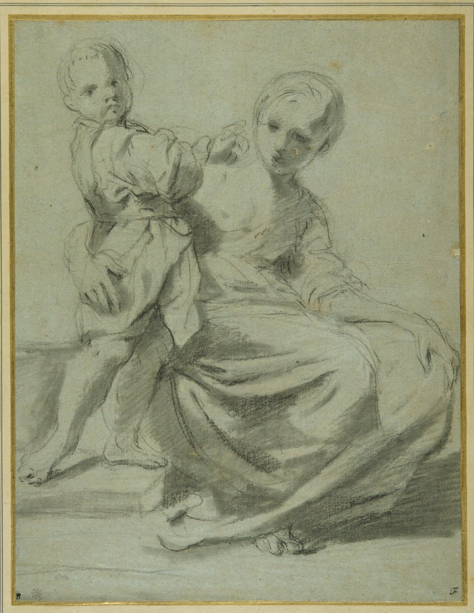 Madre e bambino da Bartolomeo Schedoni