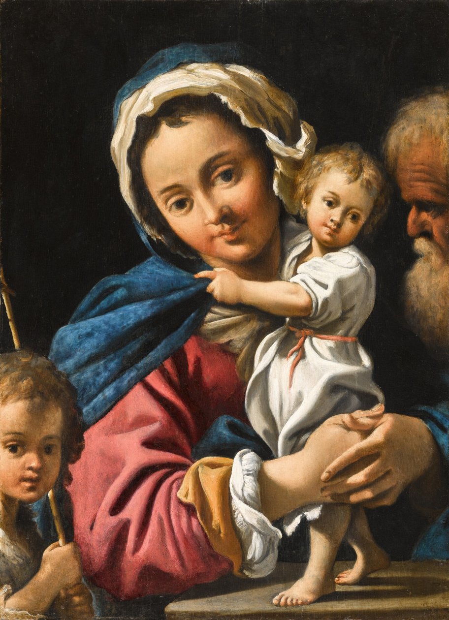 La Sacra Famiglia con il bambino San Giovanni Battista da Bartolomeo Schedoni