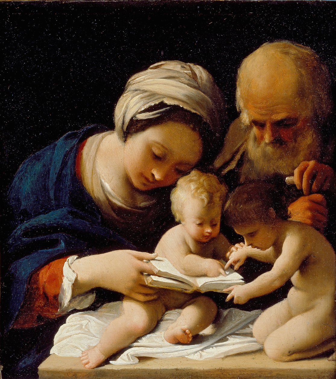 La Sacra Famiglia con il giovane San Giovanni Battista, inizio XVII secolo da Bartolomeo Schedoni