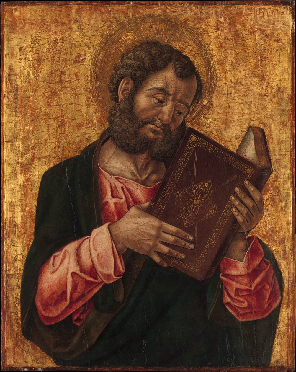 San Marco che legge, ca. 1470 da Bartolomeo Vivarini