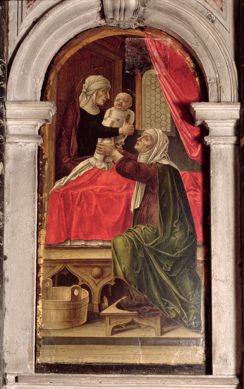 Trittico della Madonna della Misericordia, 1473 da Bartolomeo Vivarini