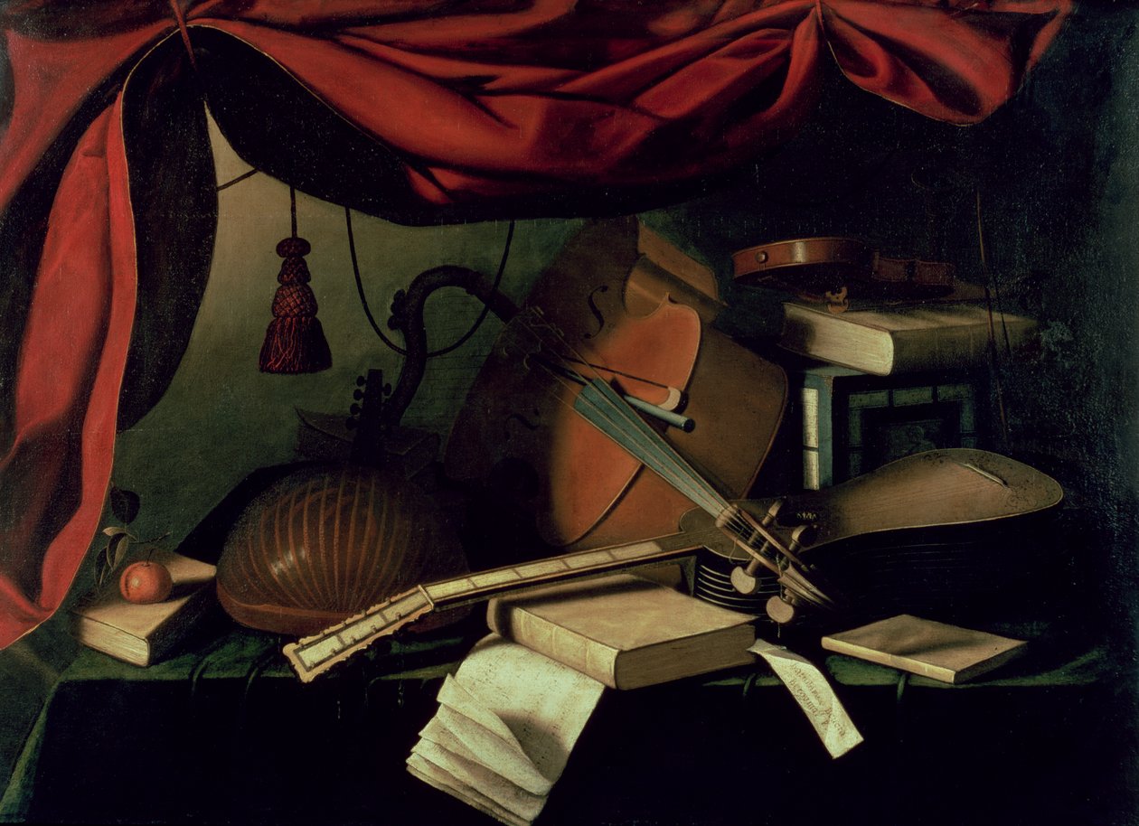 Natura morta musicale da Bartolommeo Bettera