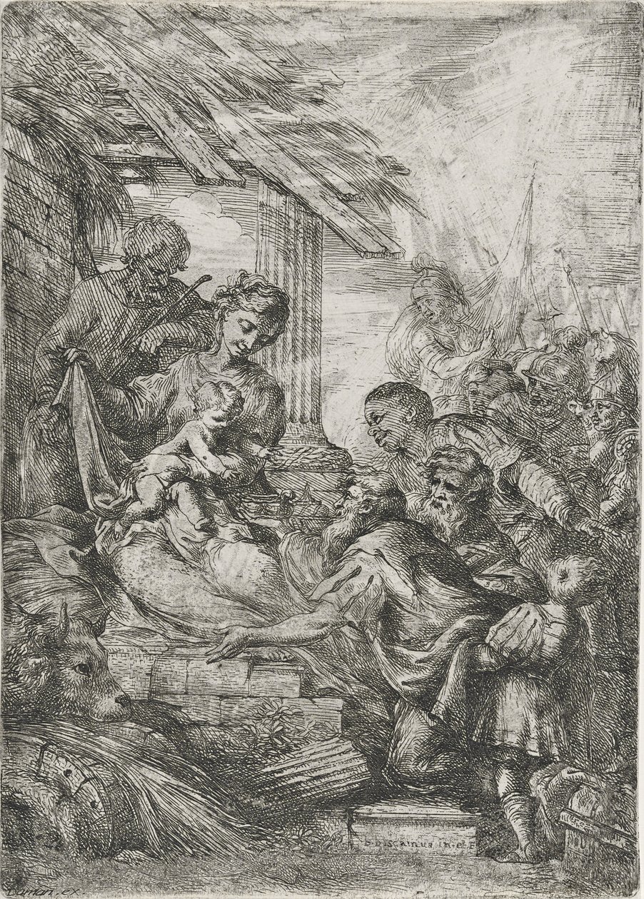 Adorazione dei Magi (dopo il 1657) da Bartolommeo Biscaino