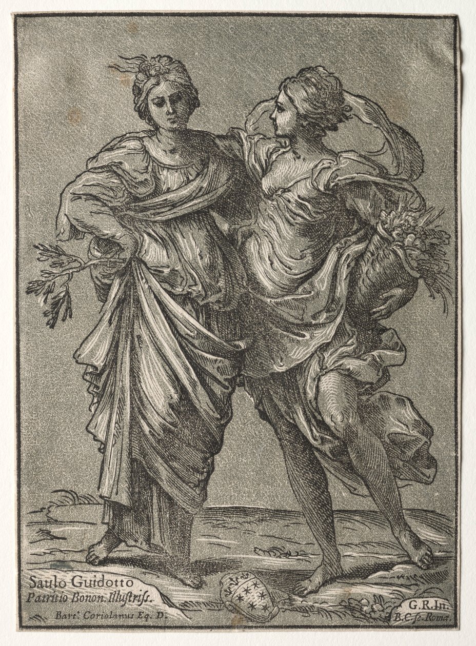 Alleanza di Pace e Abbondanza, 1642 da Bartolommeo Coriolano