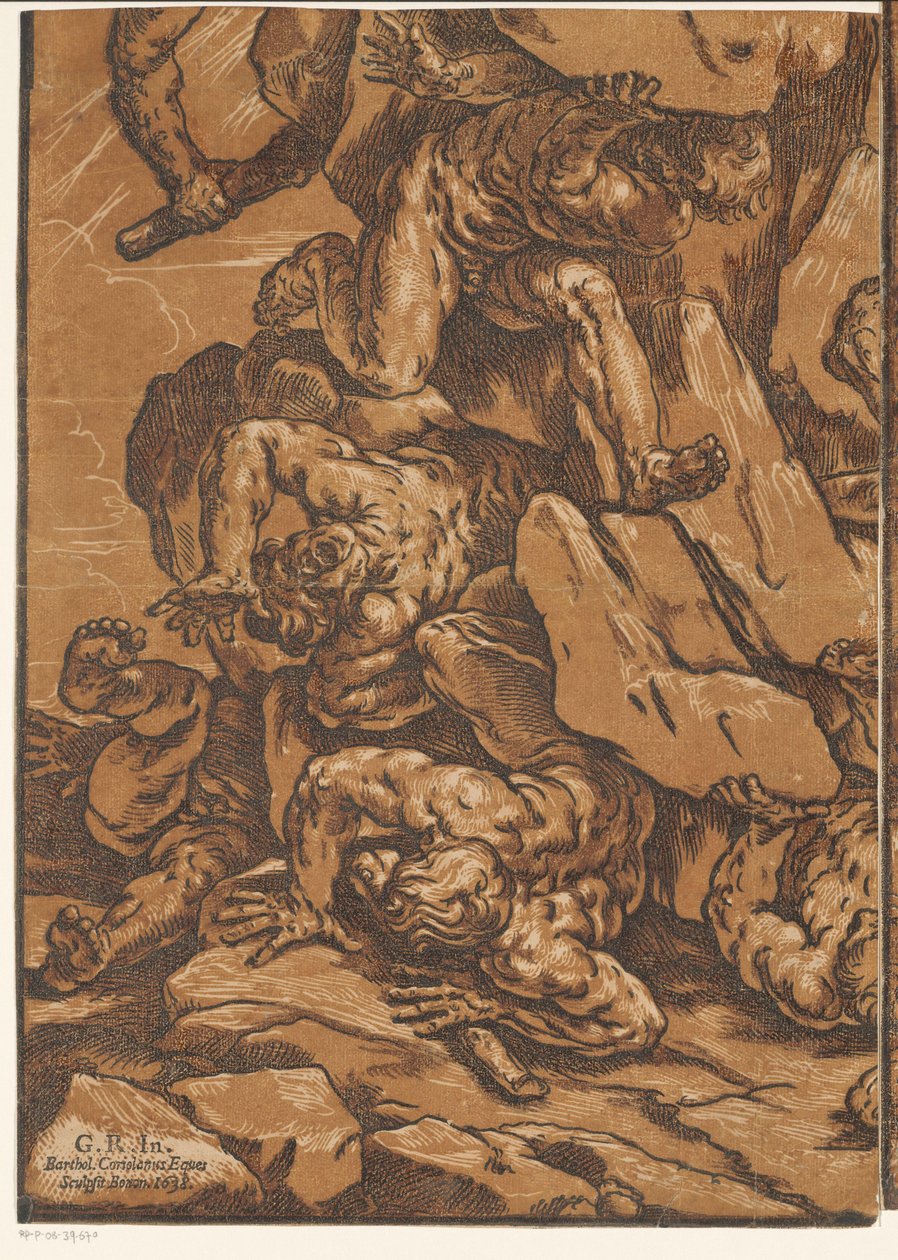 Caduta dei giganti (terza parte) da Bartolommeo Coriolano