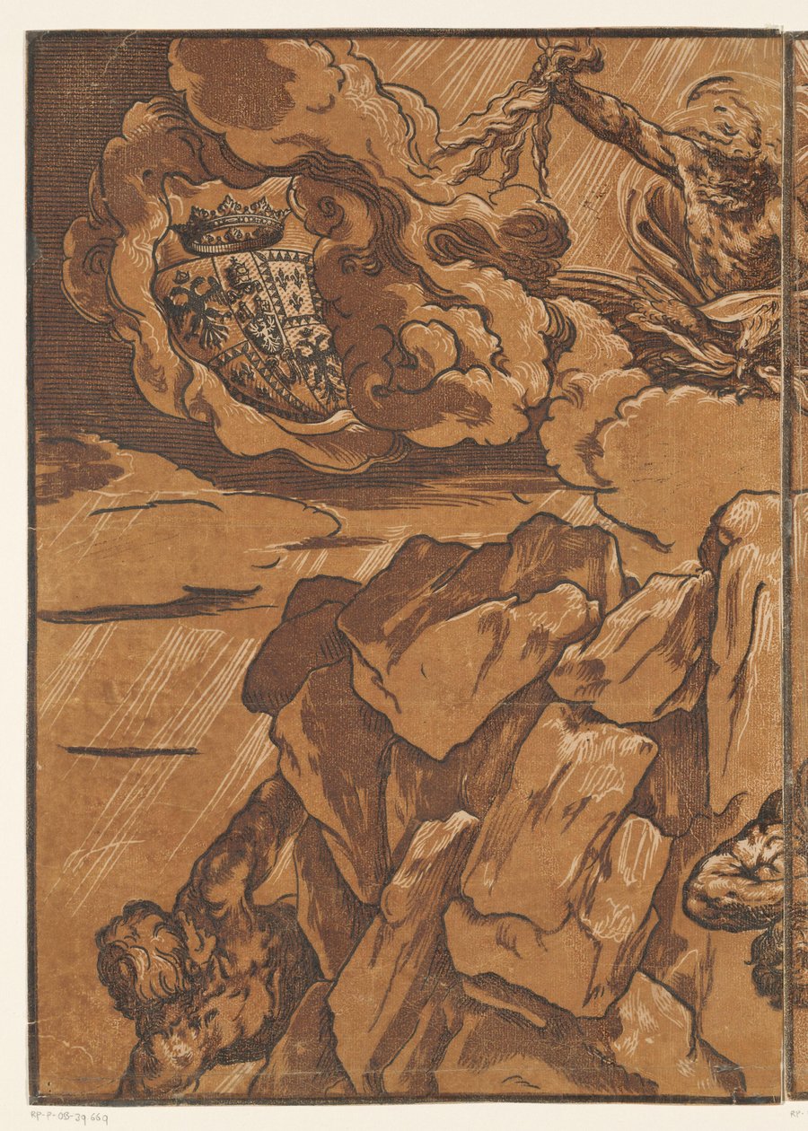 Caduta dei giganti (prima parte) da Bartolommeo Coriolano