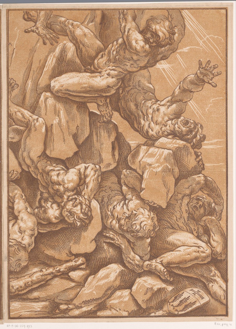 Caduta dei giganti (quarta parte) da Bartolommeo Coriolano