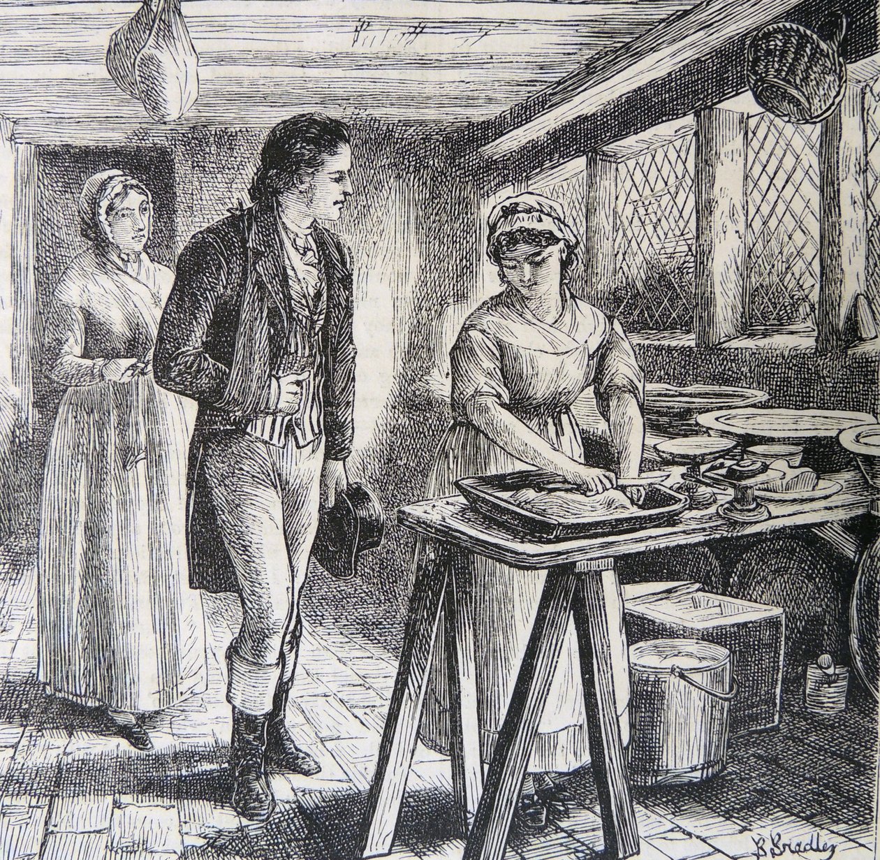 Hetty Sorrel, 1859 da Basil Bradley
