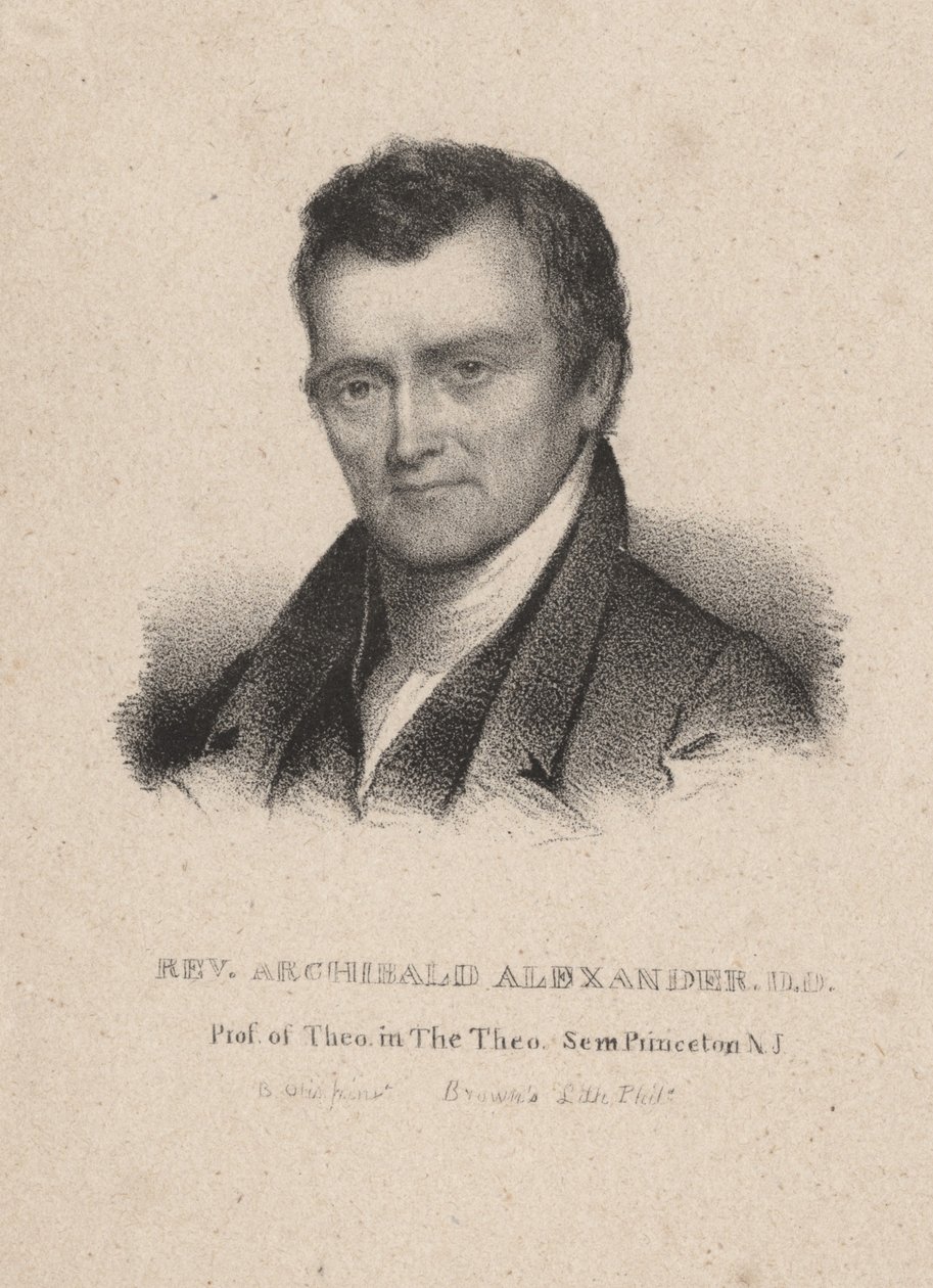 Rev. Archibald Alexander, D.D. da Bass Otis