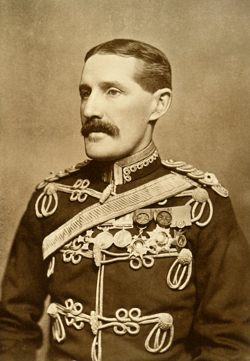Maggiore Generale H. L. Smith-Dorrien, D.S.O., 1901 da Bassano Ltd