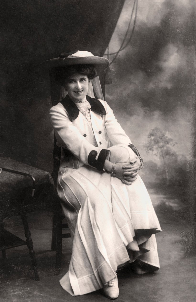 Decima Moore 1871-1964, attrice inglese da Bassano Studio