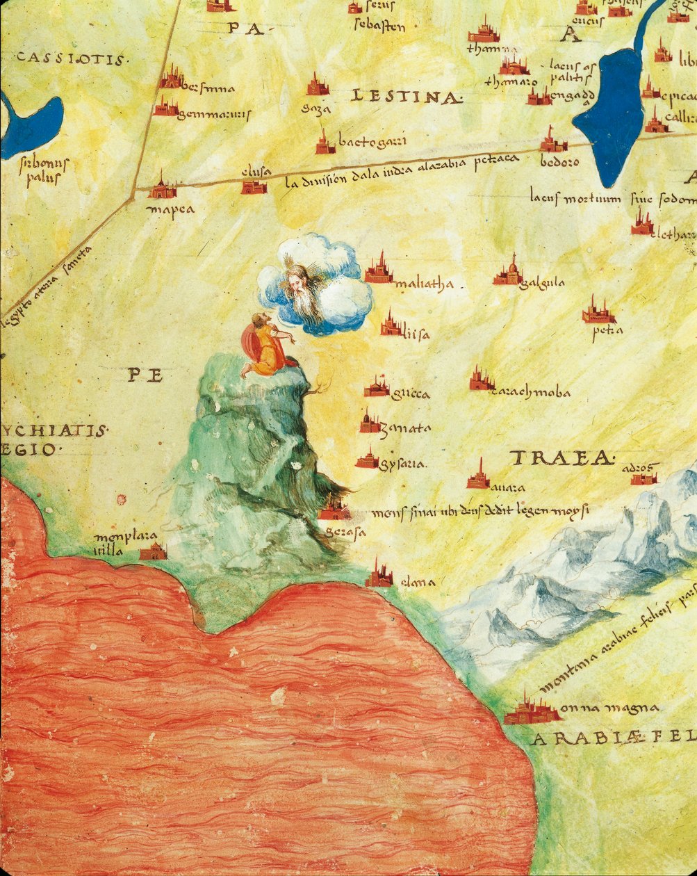 Delta del Nilo, Mar Rosso e Monte Sinai, dall