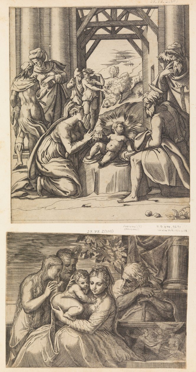 Sacra Famiglia da Battista del Moro