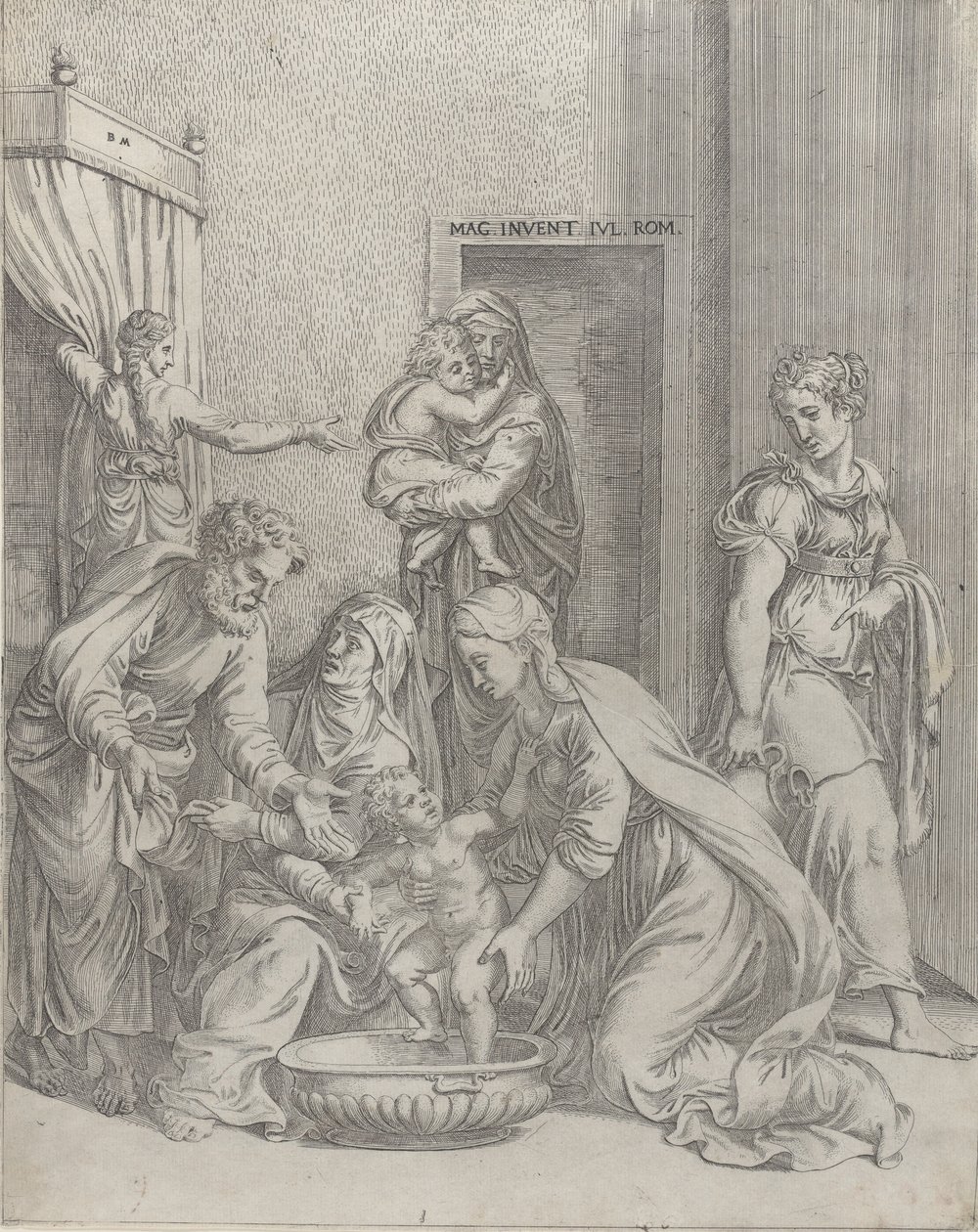La Sacra Famiglia da Battista del Moro