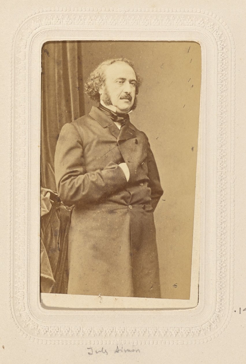 [Jules Simon [pseud. di Jules Francois Simon Suisse, 1814 - 1896]. da Bayard and Bertall